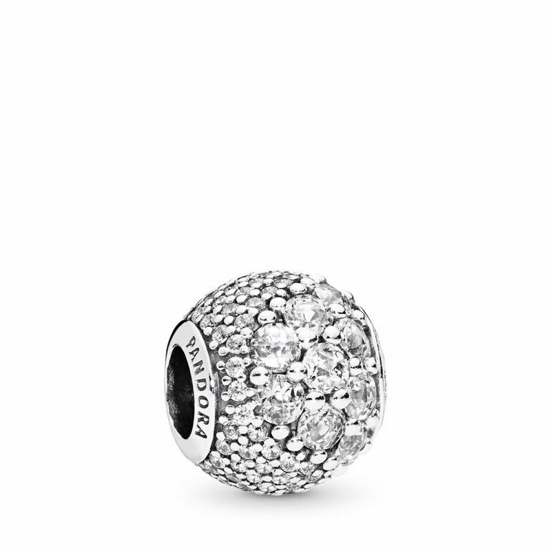 Pandora Enchanted Pavé Charm - Sterling Silver/Cubic Zirconia - Canada | CT3080NP